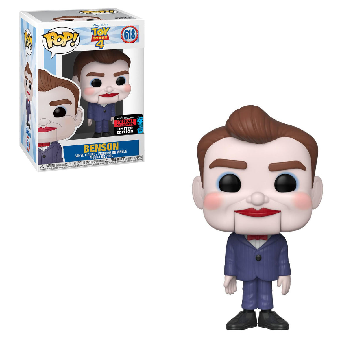 Funko Pop! Disney: Toy Story 4: Benson (2019 Fall Convention Shared Exclusive)