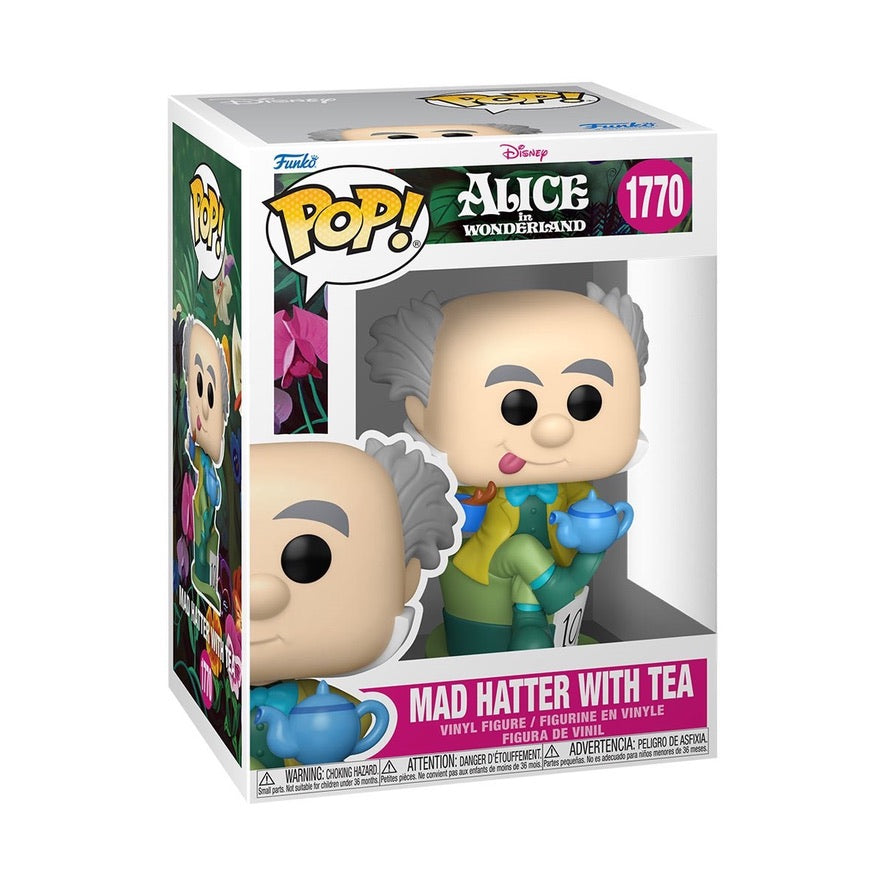Funko Pop! Disney: Alice in Wonderland: Mad Hatter with Tea