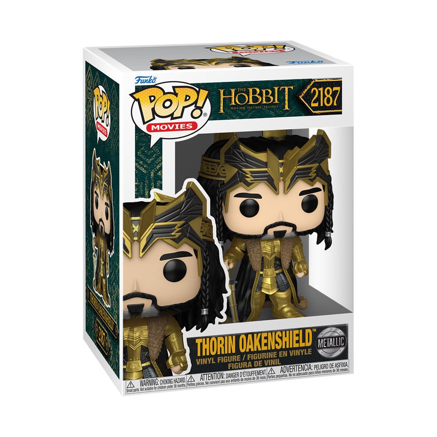 Funko Pop! Movies: The Hobbit: Thorin Oakenshield (Metallic)