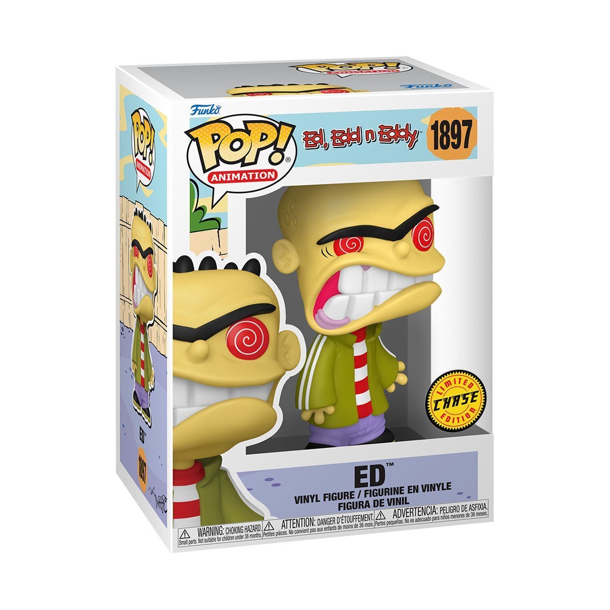 Funko Pop! Animation: Ed, Edd n Eddy: Ed (Chase)