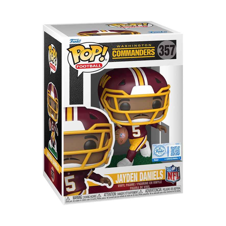 Funko Pop! Football: Washington Commanders: Jayden Daniels (Funko Special Edition)