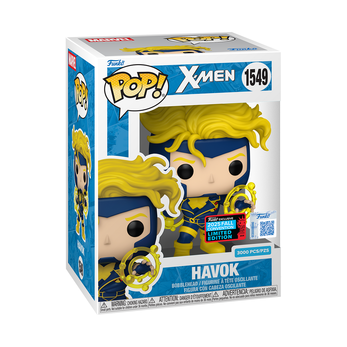 Funko Pop! Marvel: X-Men: Havok (LE 3,000) (2025 Fall Convention Shared Exclusive)