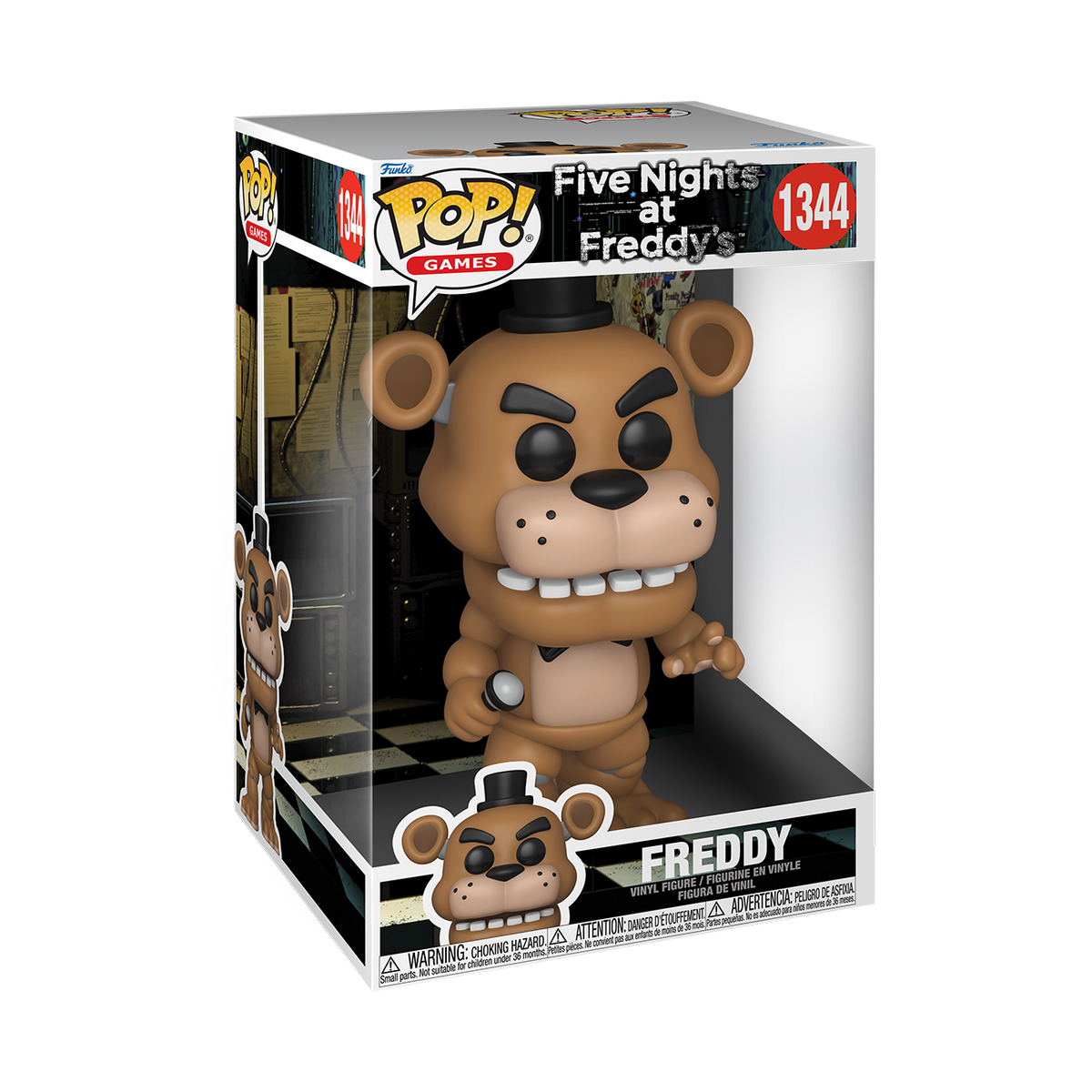 Funko Pop! Games: Five Nights at Freddy's: Freddy (Jumbo 10")