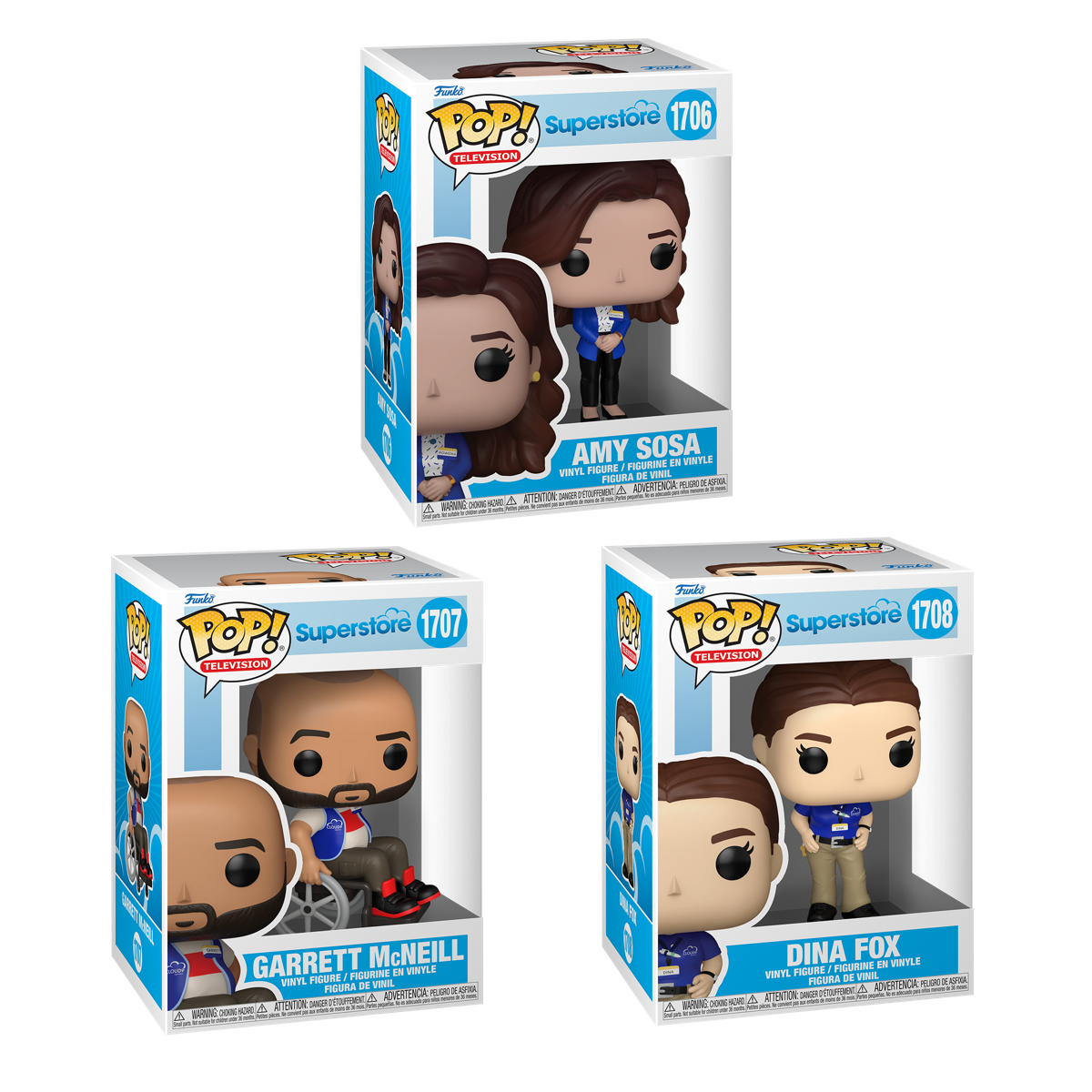 Funko Pop! Television: Superstore: 3 Pop Bundle – Shak's Pop Shop