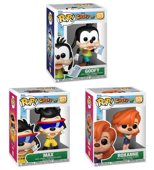 Funko Pop! Disney: A Goofy Movie: 3 Pop Bundle