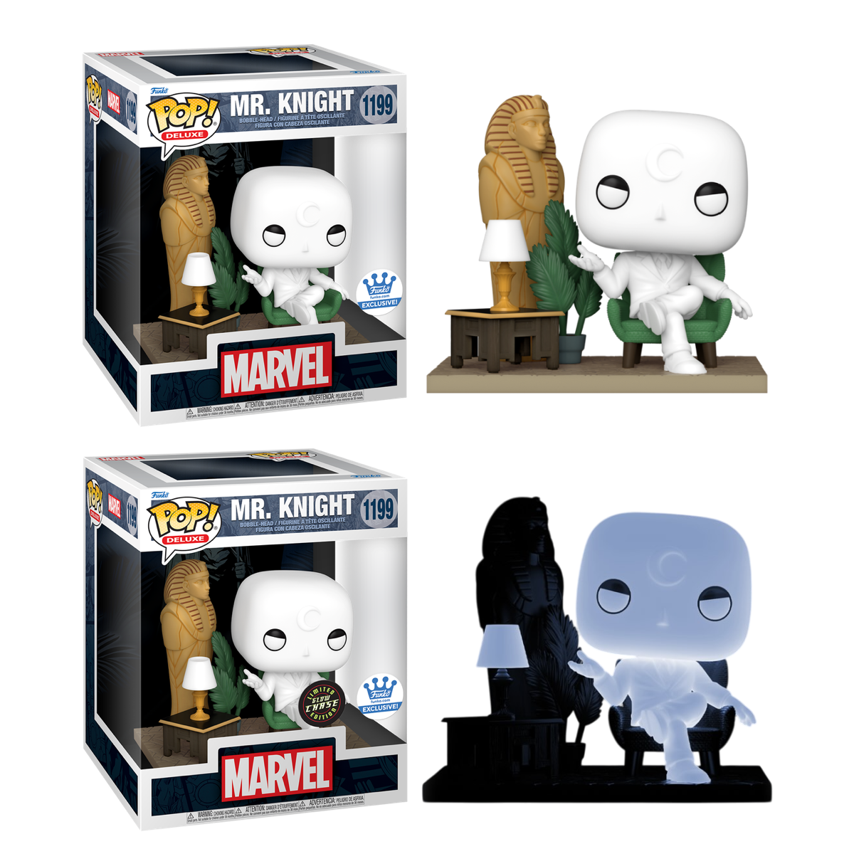 Funko Pop! Marvel: Mr.Knight (Funko Shop Exclusive)