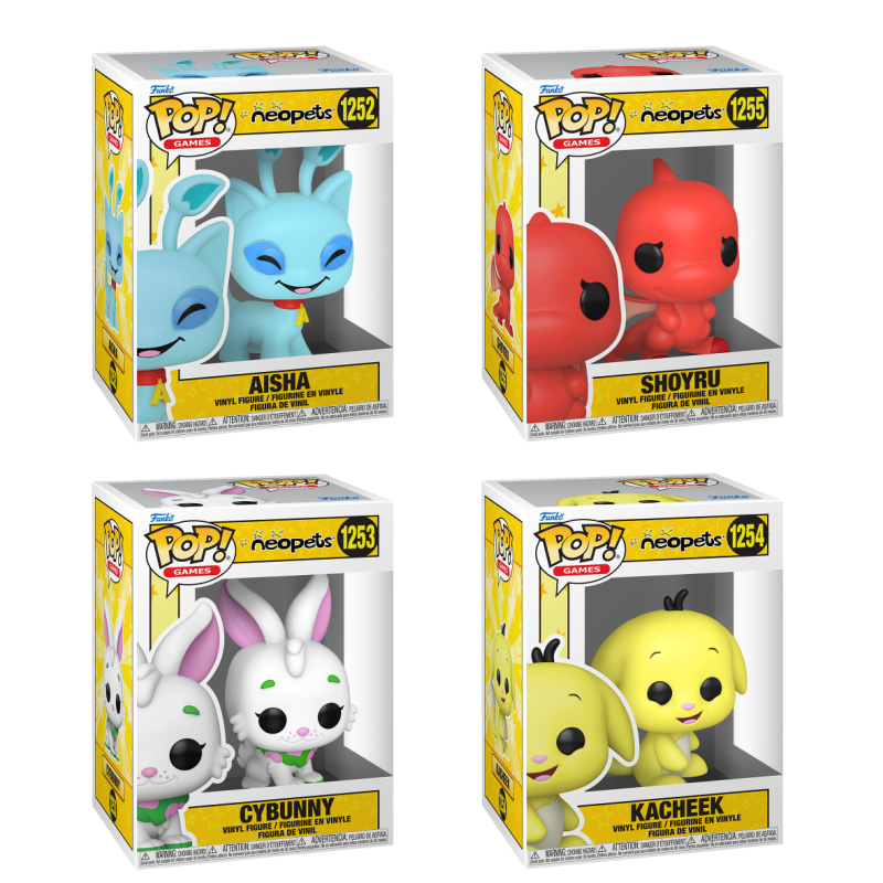 Funko Pop! Games: Neopets: 4 Pop Bundle