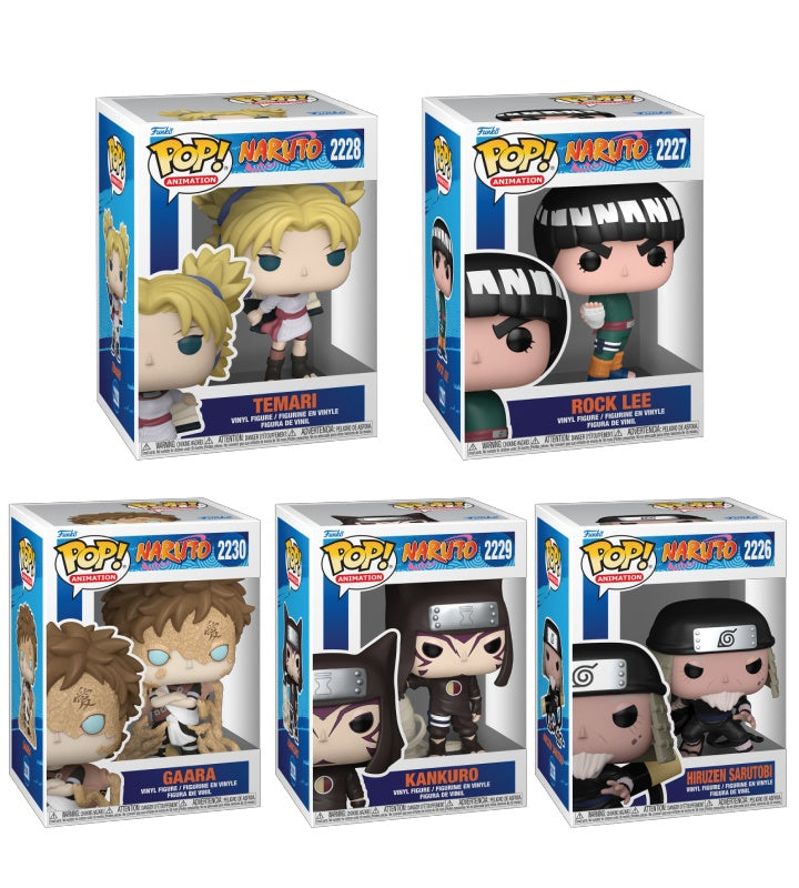 Funko Pop! Animation: Naruto Classic: 5 Pop Bundle