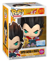 Funko Pop! Animation: Dragon Ball GT: Super Saiyan Vegeta 4 (Flocked) (Chalice Collectables Exclusive)