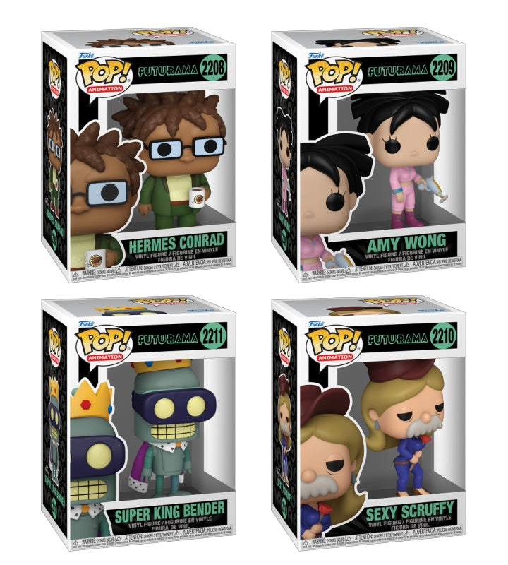 Funko Pop! Animation: Futurama: 4 Pop Bundle