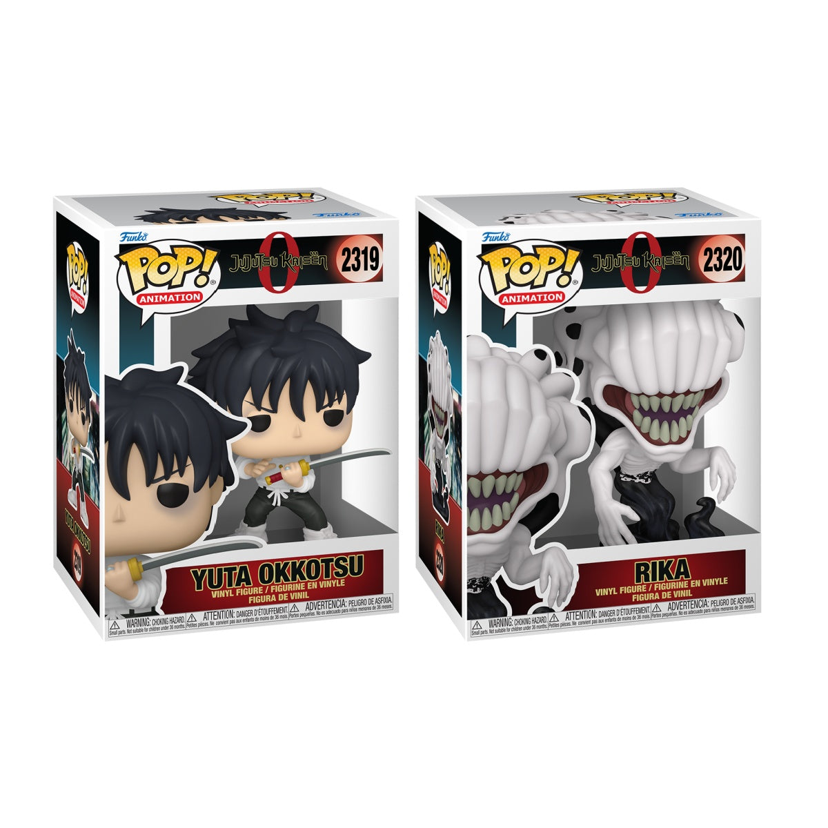 Funko Pop! Animation: Jujutsu Kaisen 0: 2 Pop Bundle
