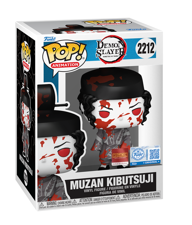 Funko Pop! Animation: Demon Slayer: Muzan Kibutsuji (Bloody) (2026 Megacon Orlando Debut Exclusive)