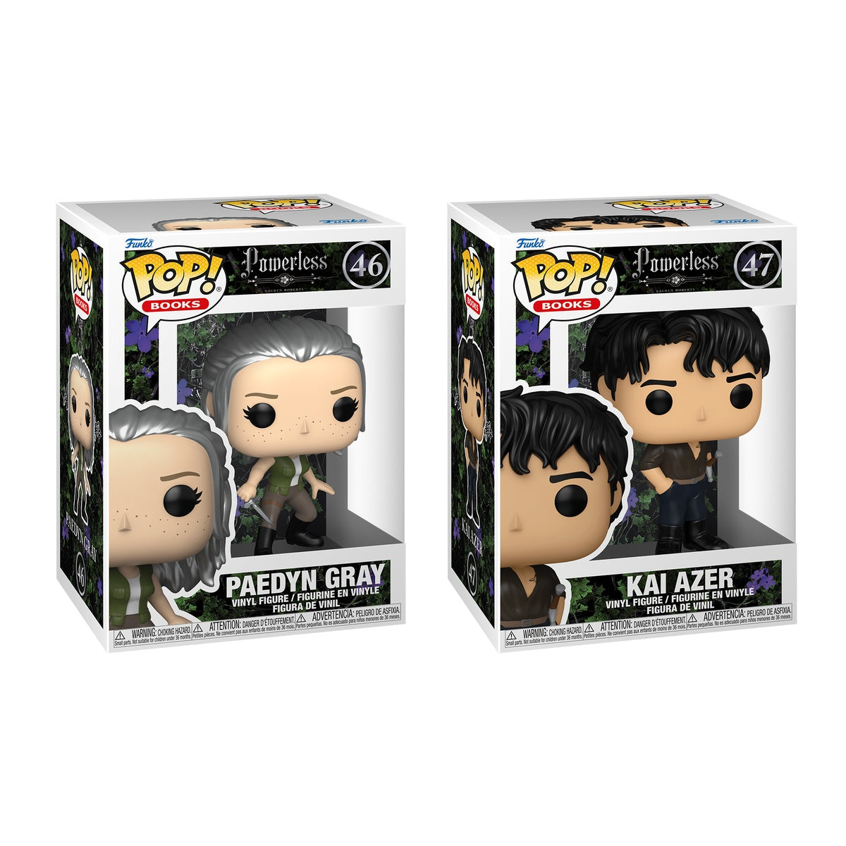 Funko Pop! Books: Powerless: 2 Pop Bundle