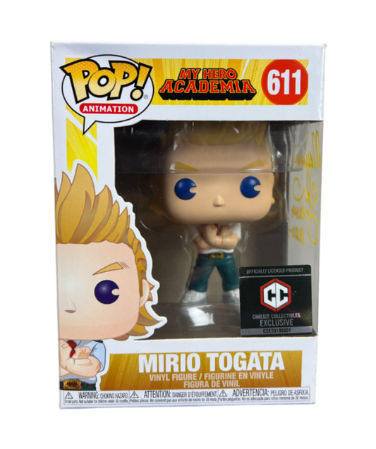 Funko Pop! Animation: My Hero Academia: Mirio Togata (Chalice Exclusive) (Autographed by Megan Shipman) (JSA Certification)