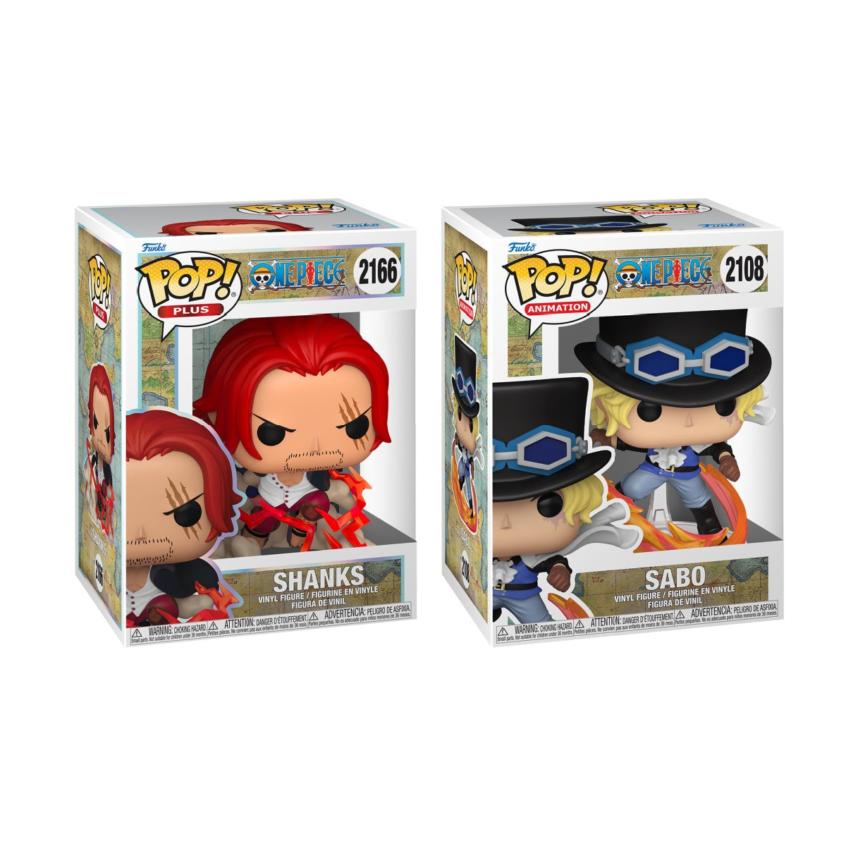 Funko Pop! Animation: One Piece: 2 Pop Bundle