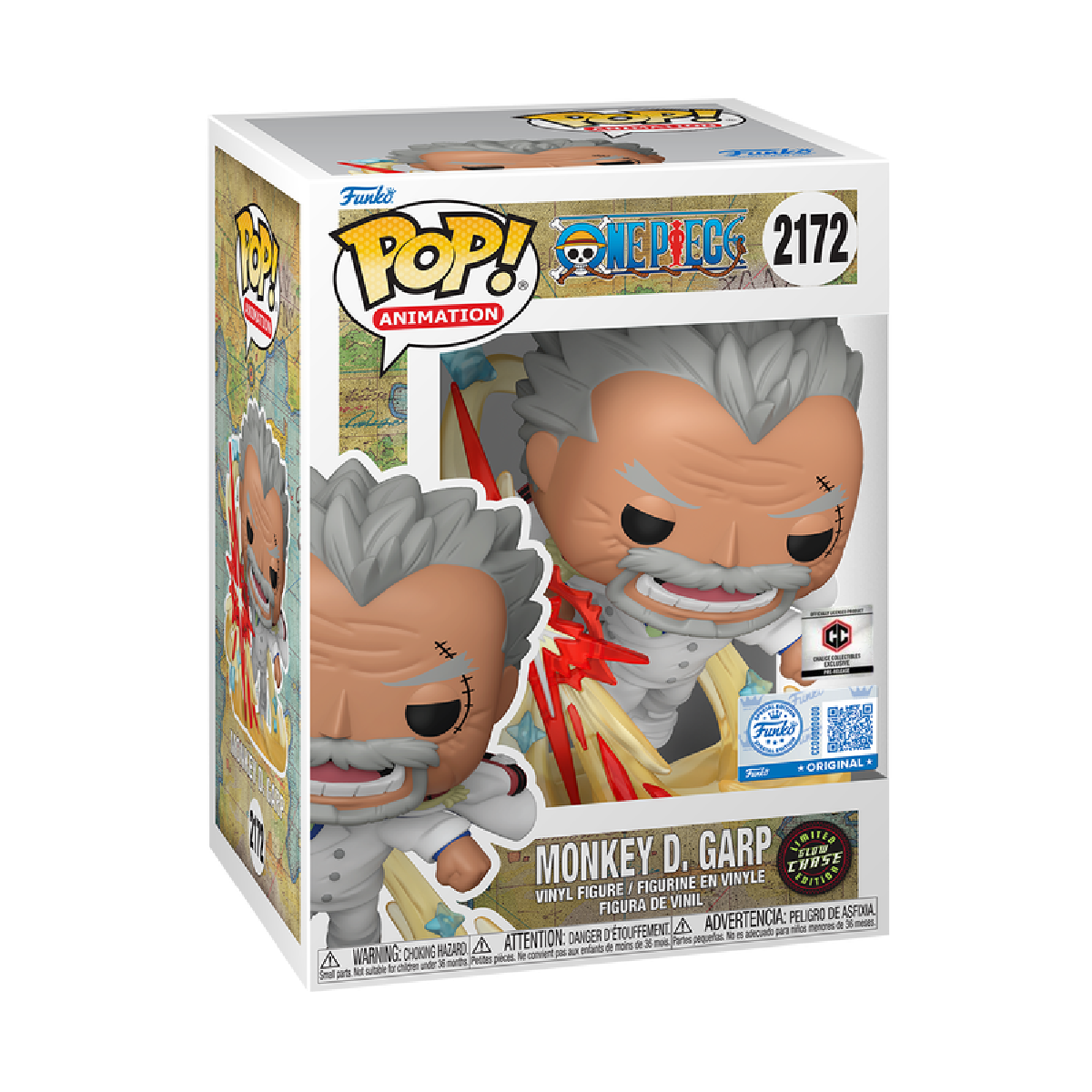 Funko Pop! Animation: One Piece: Monkey D. Garp (Garp Galaxy Impact) (Chase) (Chalice Collectibles PR Exclusive)