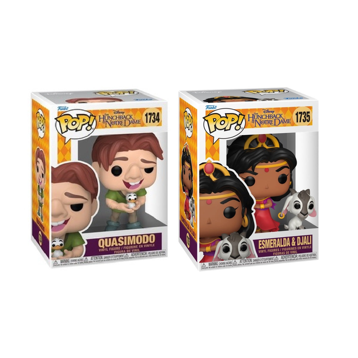 Funko Pop! Disney: The Hunchback of Notre Dame: 2 Pop Bundle