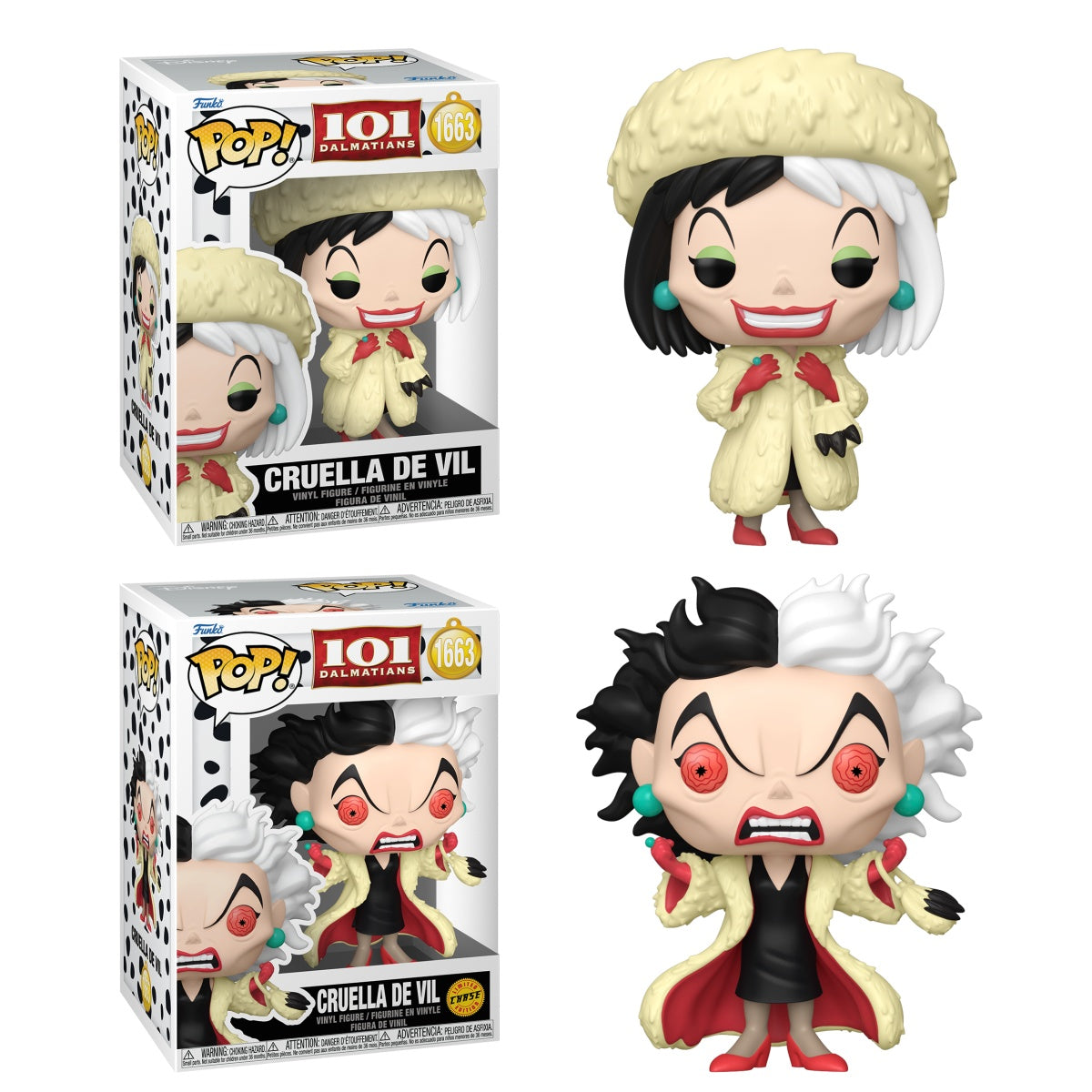 Funko Pop! Disney: 101 Dalmations: Cruella De Vil