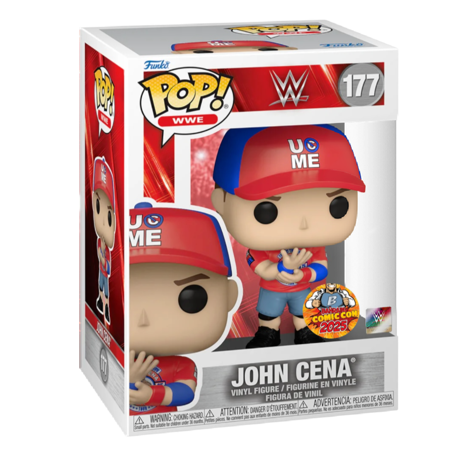 Funko Pop! WWE: John Cena (2025 Bahrain Comic Con Exclusive)