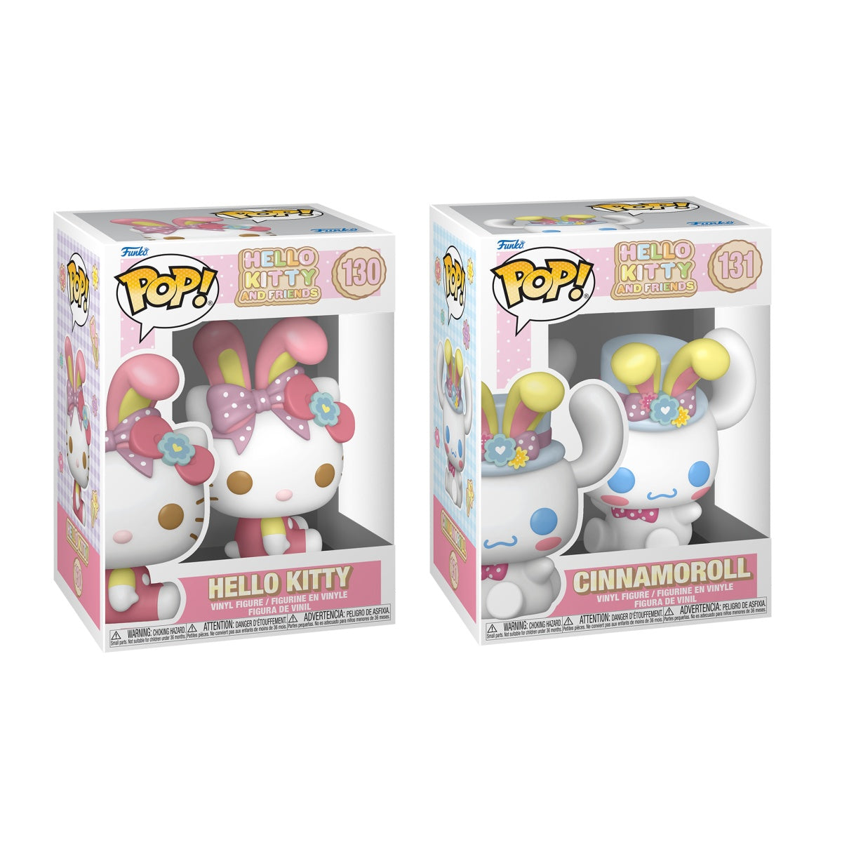 Funko Pop! Sanrio: Hello Kitty and Friends Easter: 2 Pop Bundle