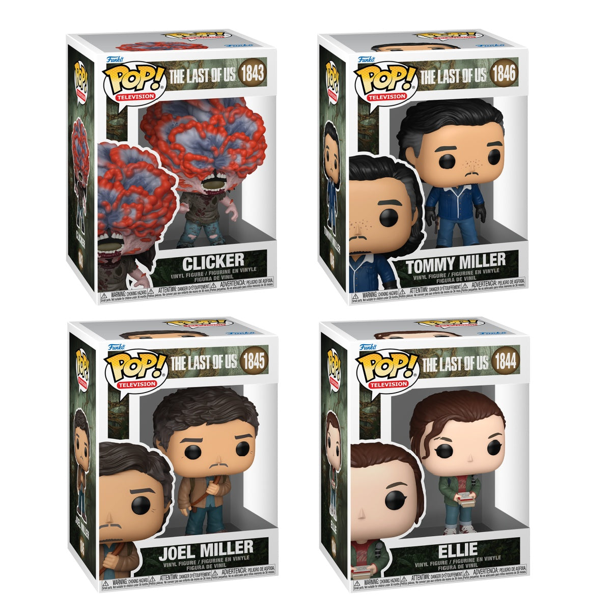 Funko Pop! Television: The Last of Us: 4 Pop Bundle
