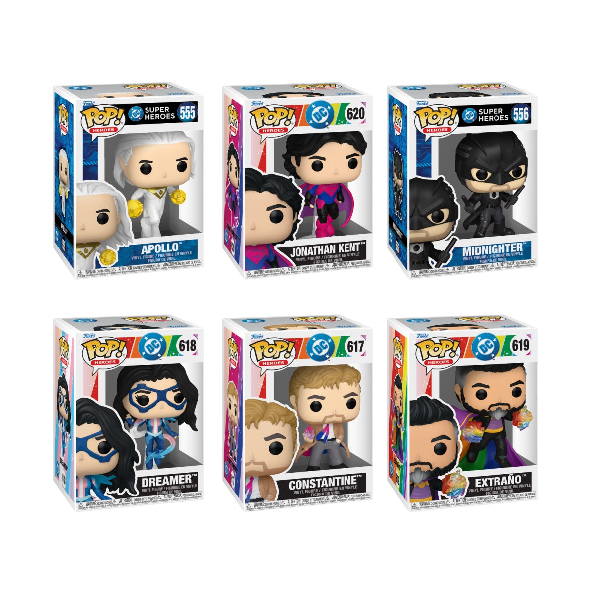 Funko Pop! Heroes: DC Superheroes: 6 Pop Bundle