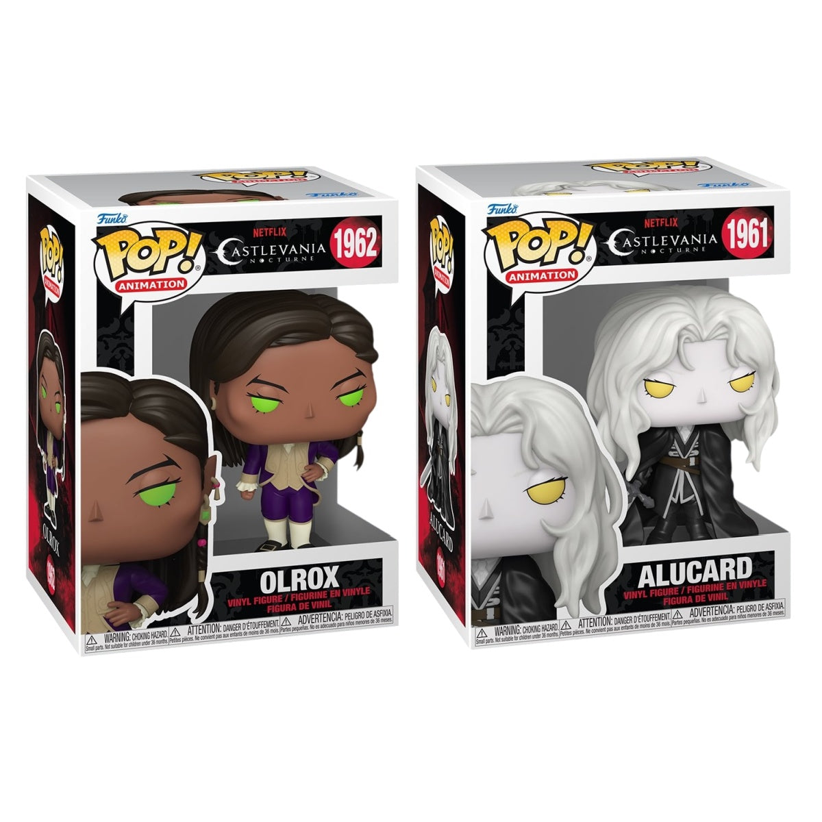 Funko Pop! Animation: Castlevania Nocturne: 2 Pop Bundle