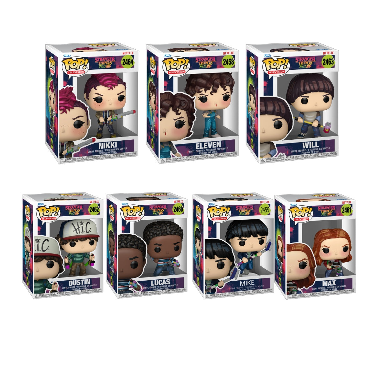 Funko Pop! Television: Stranger Things Tales from 85': 7 Pop Bundle