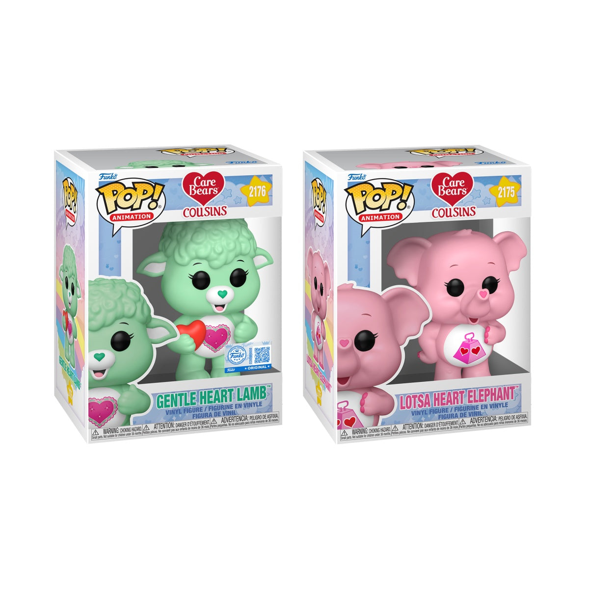 Funko Pop! Animation: Care Bears Cousins: 2 Pop Bundle