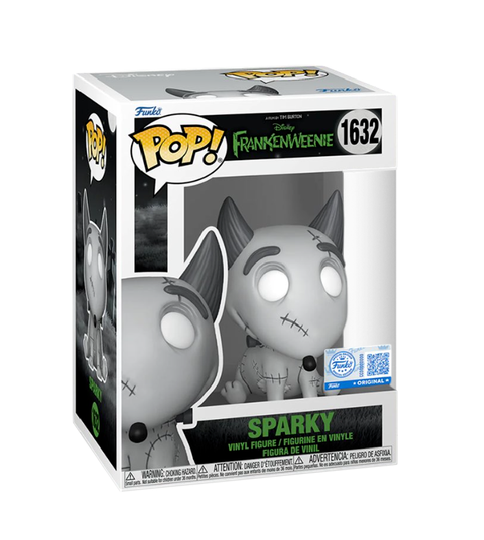 FUNKO SPARKYボビングヘッド ソフビ Funko Pop! Disney: Frankenweenie: Sparky (Funko Exclusive
