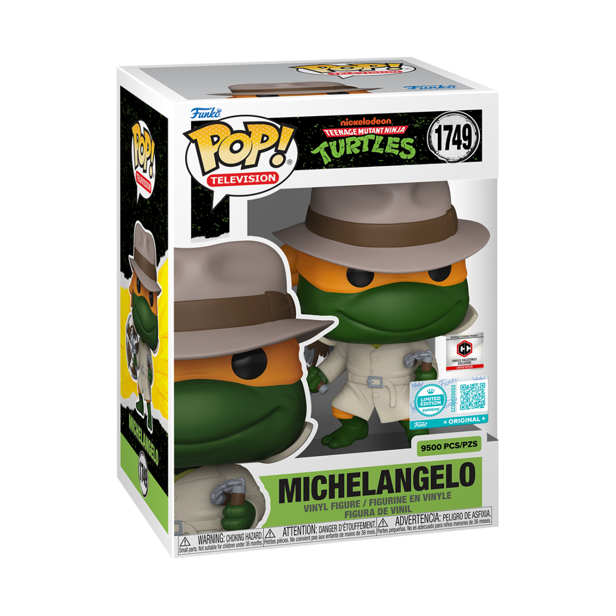 Funko Pop! Television: Teenage Mutant Ninja Turtles: Michelangelo (Funko Supreme Edition)