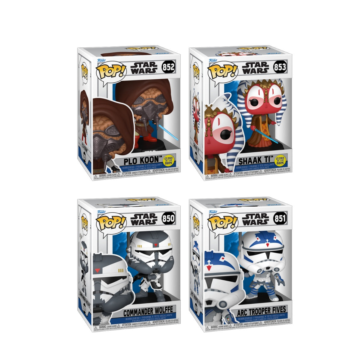 Funko Pop! Star Wars: 4 Pop Bundle
