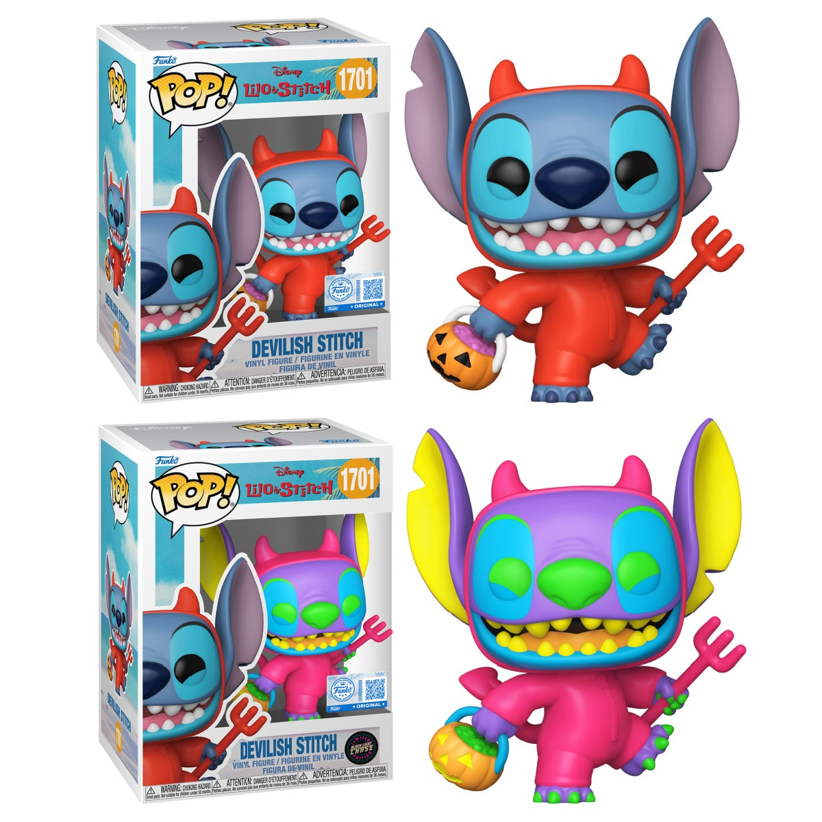 Funko Pop! Disney: Lilo and Stitch: Devilish Stitch (Funko Special Edition)