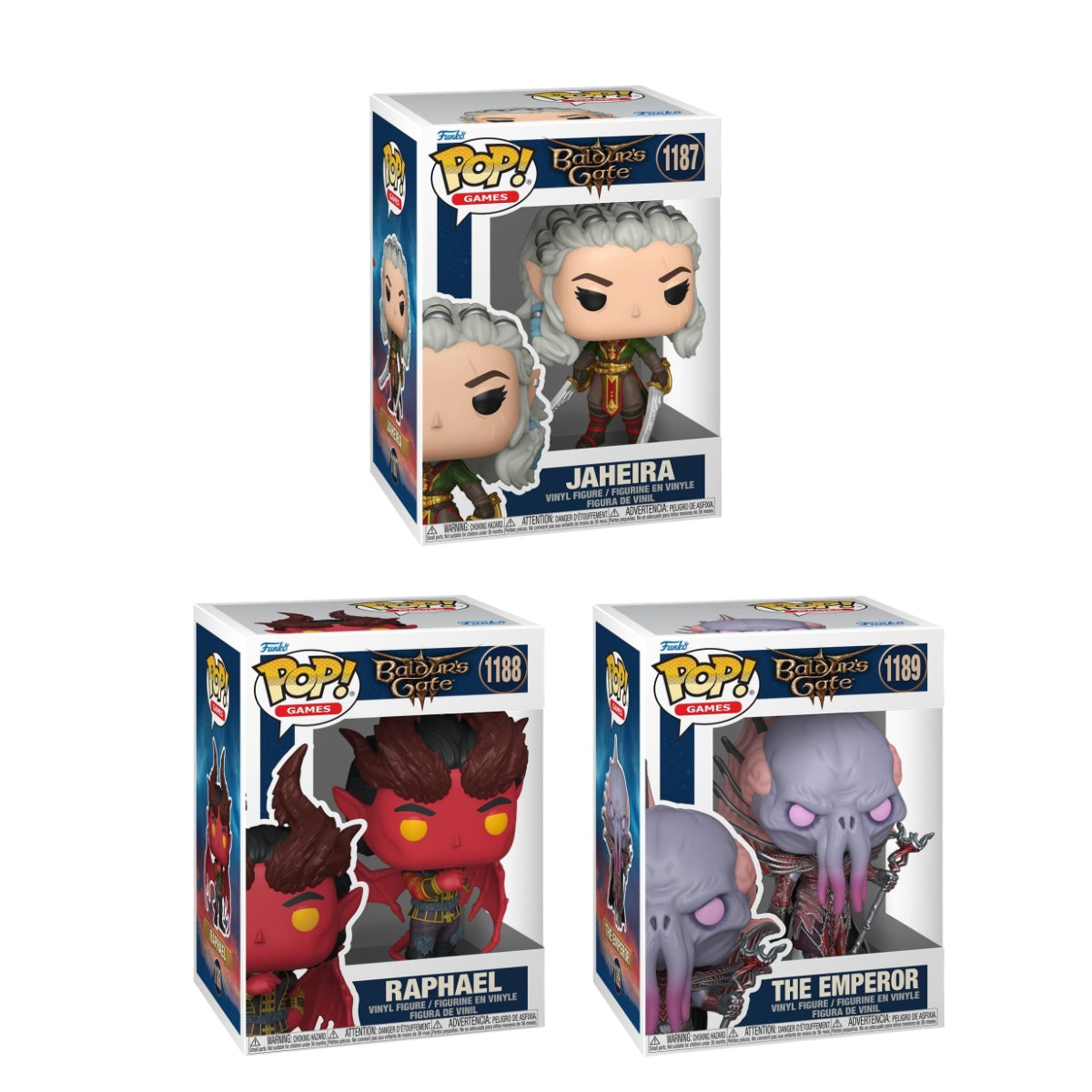 Funko Pop! Games: Baldur's Gate III: 3 Pop Bundle