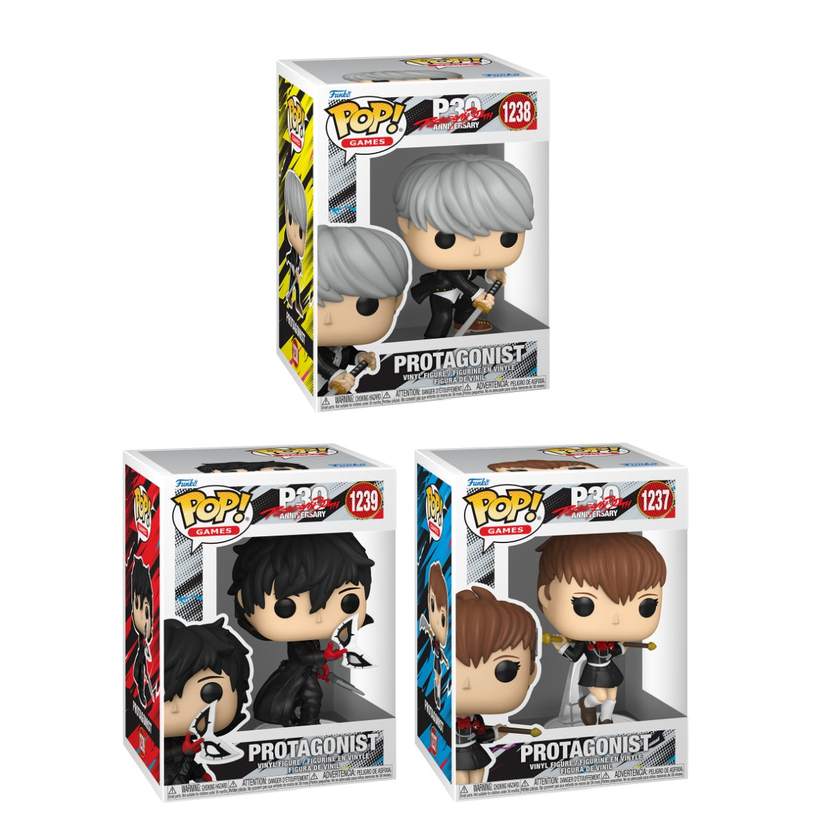 Funko Pop! Games: Persona 30th Anniversary: 4 Pop Bundle
