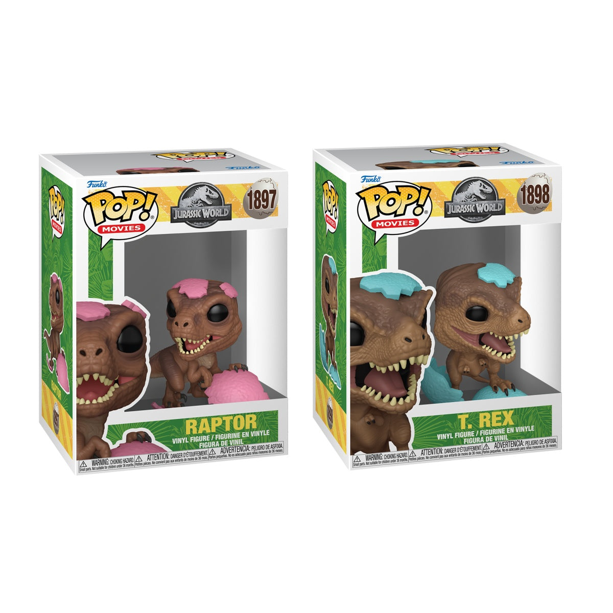 Funko Pop! Movies: Jurassic World Easter: 2 Pop Bundle
