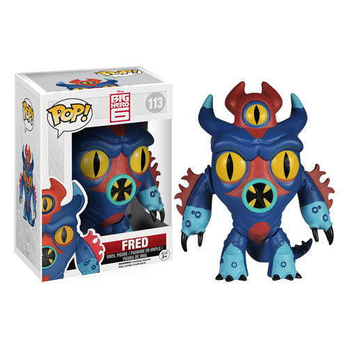 Funko Pop! Disney: Big Hero 6: Fred (Box Imperfection)