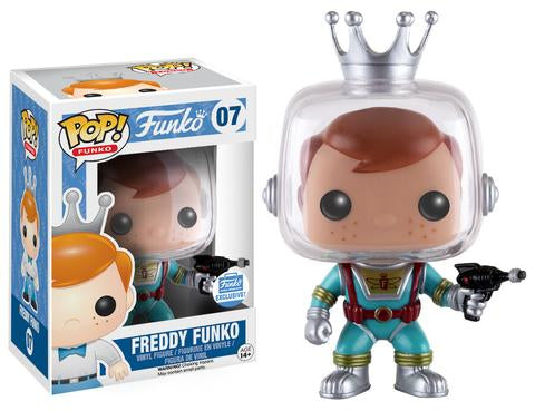 Funko Pop! Freddy Funko (Astronaut with Ray Gun) (Funko Shop Exclusive) (Box Imperfection)