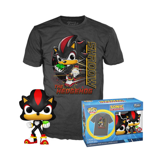 Funko Pop! Tee: Games: Sonic the Hedgehog: Shadow (GameStop Exclusive)