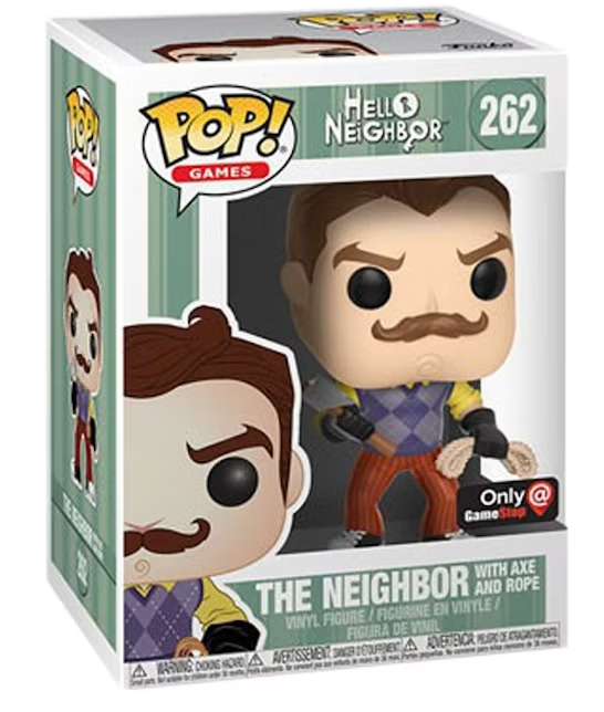 Funko Pop! Games: The Neighbor: The Neighbor (with Axe and Rope) (GameStop Exclusive)