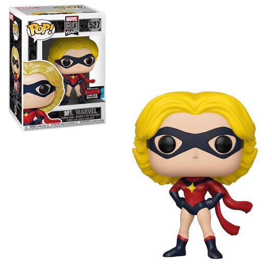 Funko Pop! Marvel: 80 Years: Ms.Marvel (2019 NYCC Con Sticker)