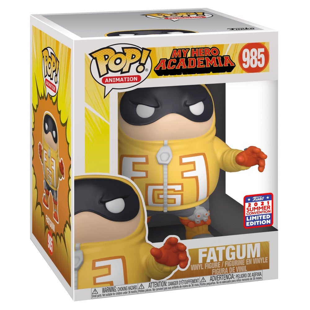 Funko Pop! Animation: My Hero Academia: FatGum (2021 SDCC Shared Exclusive) (Box Imperfection)