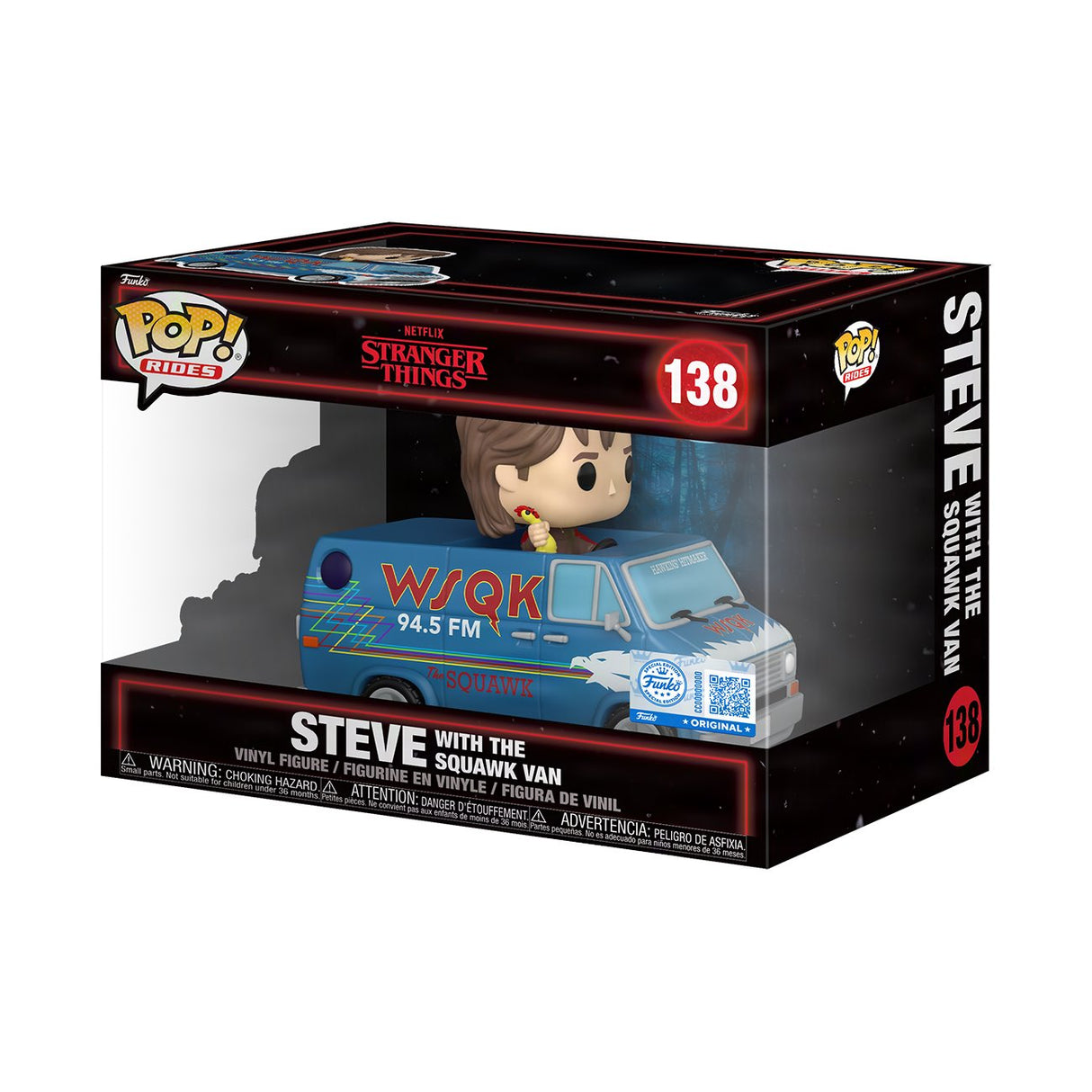 Funko Pop! Rides: Stranger Things: Steve with Squawk Van (Target Exclusive)