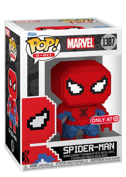 Funko Pop! Marvel: 8-Bit - Spider-Man (Target Exclusive)