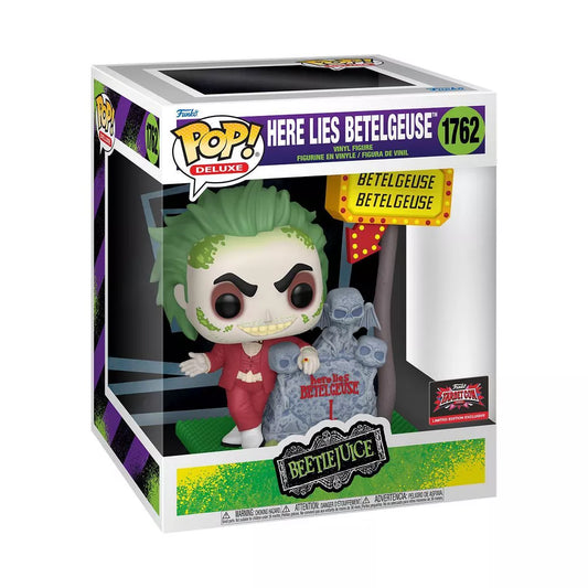 Funko Pop! Deluxe: Beetlejuice: Here Lies Betelguise (Targetcon 2025 Exclusive)