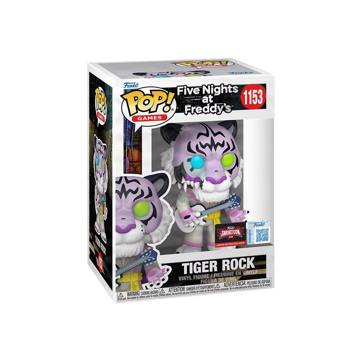 Funko Pop! Games: Five Nights at Freddy's: Tiger Rock (TargetCon Funko Pop! Games: Five Nights at Freddy's: Tiger Rock (TargetCon