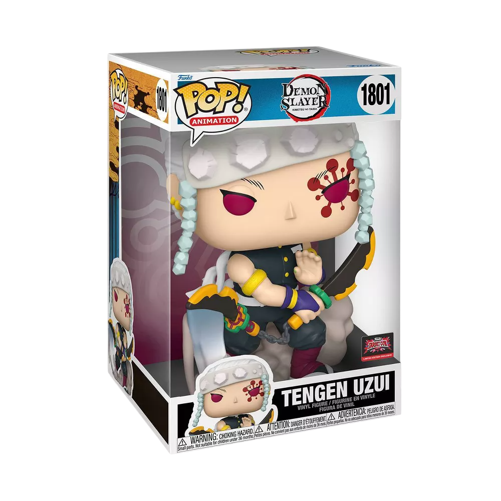 Funko Pop! Animation: Demon Slayer: Tengen Uzui (Jumbo 10") (TargetCon 2025 Exclusive)