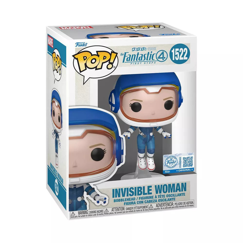 Funko Pop! Marvel: The Fantastic Four First Steps: Invisible Woman (Target Exclusive)
