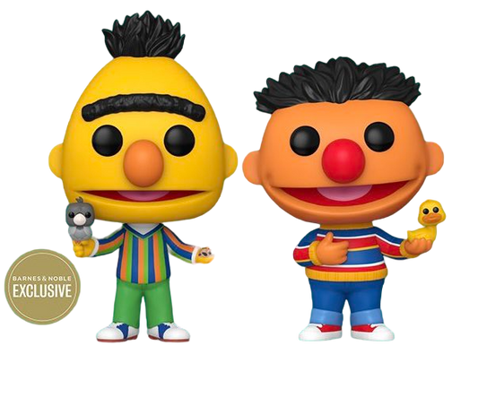 Funko Pop! Television: Sesame Street - Bert & Ernie (2 Pack) Barnes & Noble Exclusive