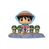 Funko Pop! Moment: One Piece: Monkey D Luffy Trains Kung Fu Dugong - Crunchyroll Exclusive